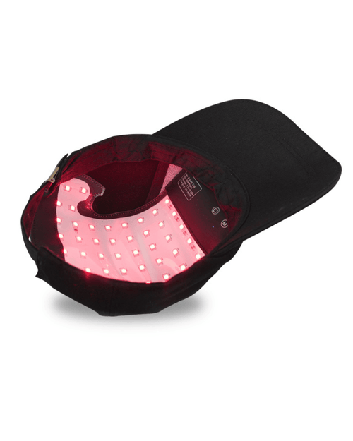 Aura Red Light Cap